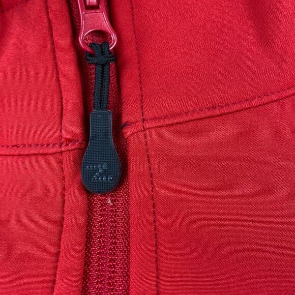 Zorrel The Weather Series Women Red Mock Neck  Fleece Lined Full Zip Jacket M - Picture 7 of 11